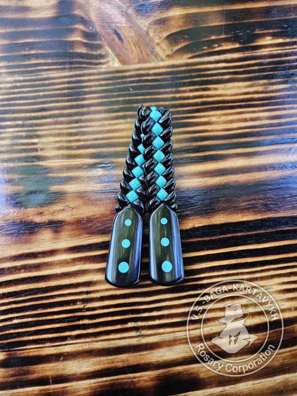 Pogon worry beads — Soviet ebonite, no. 20 — 4