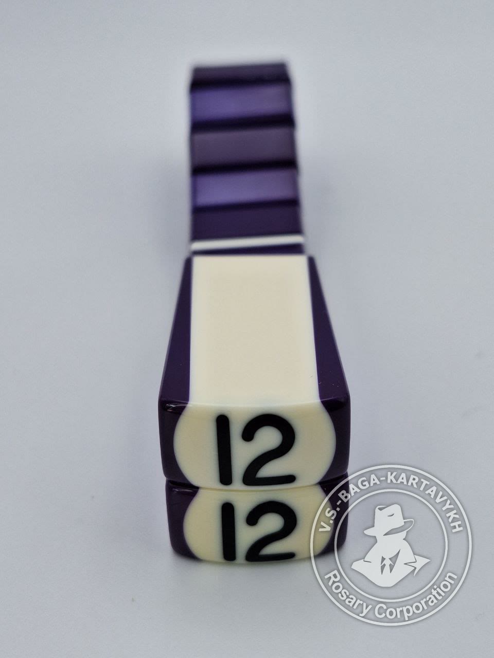 Strict classic worry beads — Aramith billiard ball, no. 221 — 6