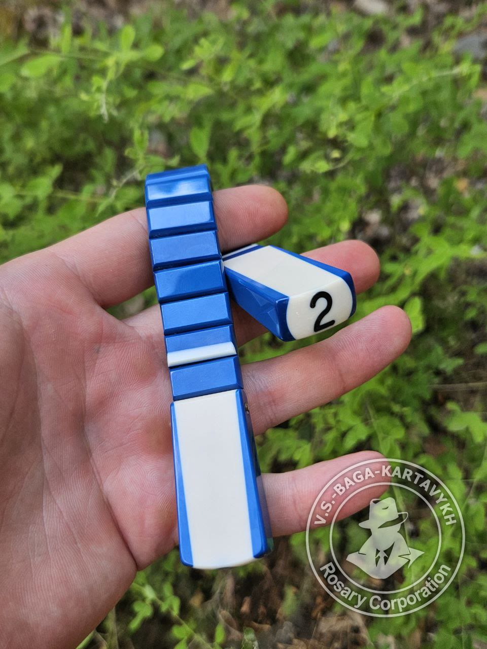 Чётки «Строгая классика» — Бильярдный шар Aramith, №225 — 5