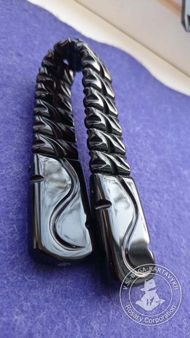 Worry beads Soviet ebonite, no. 235 — 3