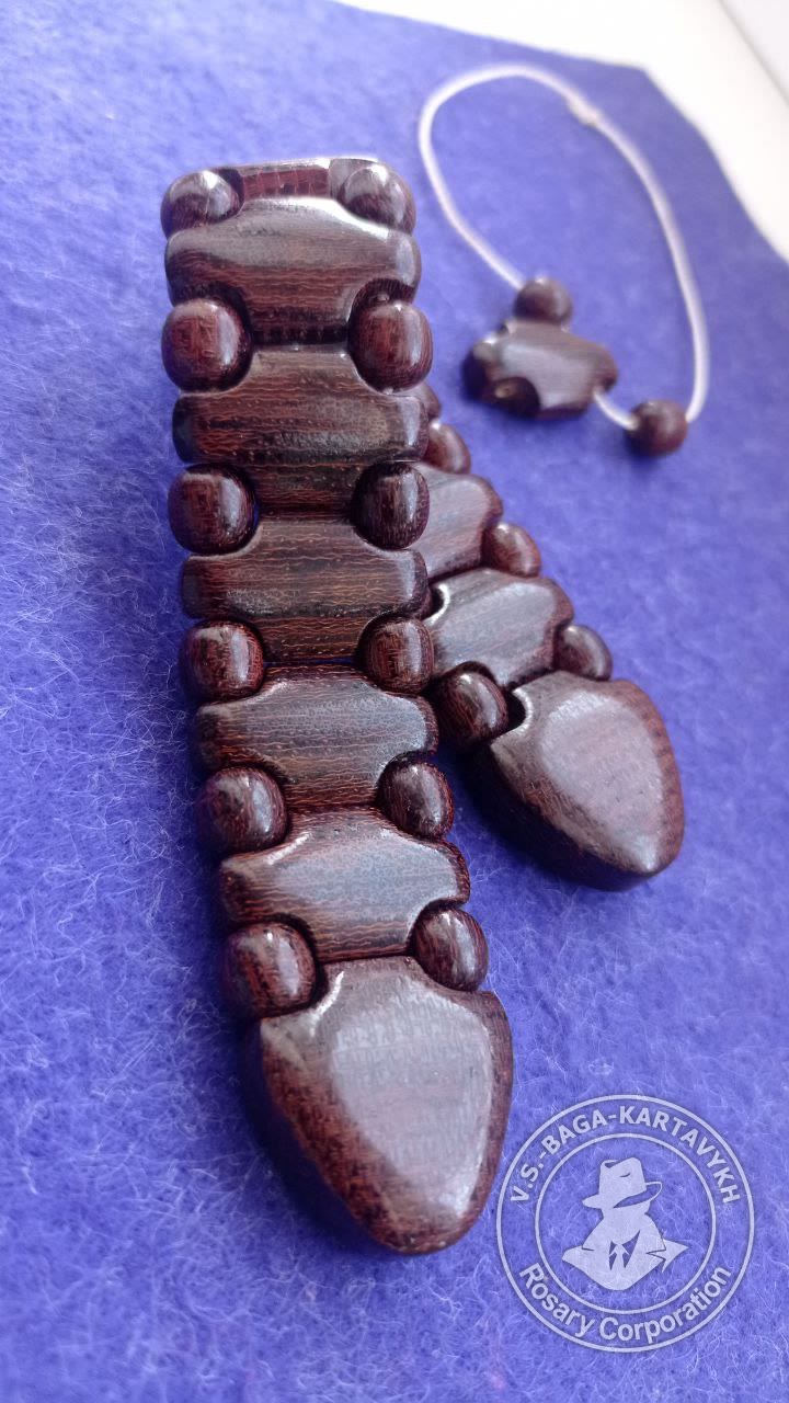 Worry beads textolite, no. 249 — 3