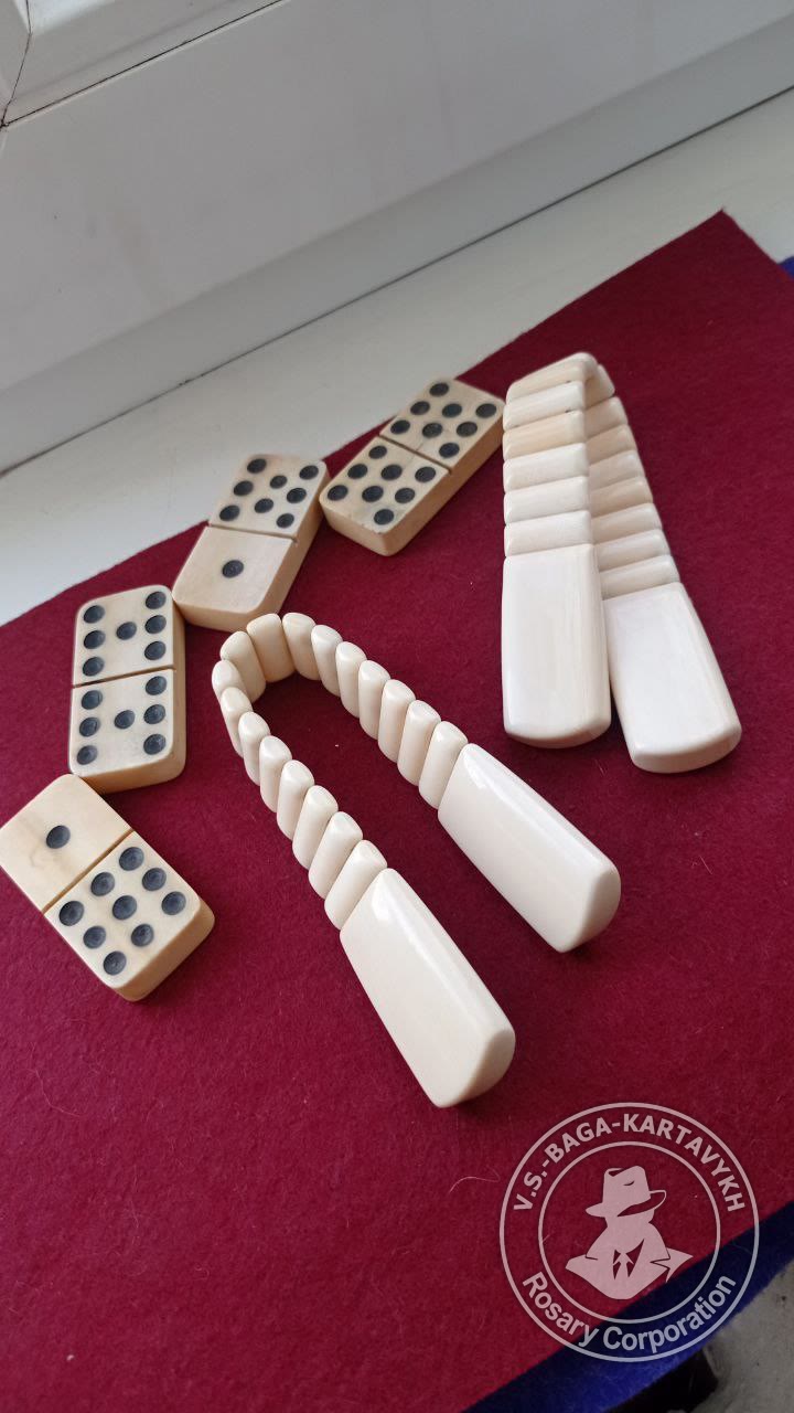 Cushions worry beads — mammoth ivory, no. 266 — 6