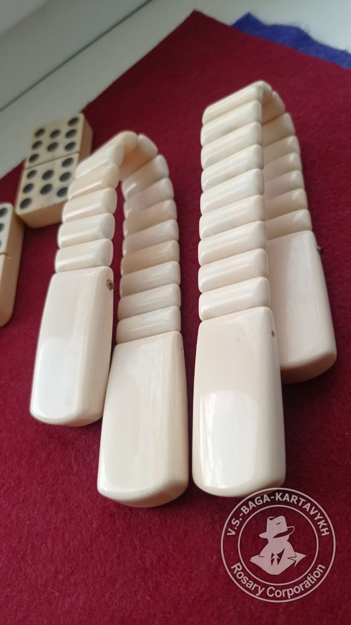Cushions worry beads — mammoth ivory, no. 266 — 7