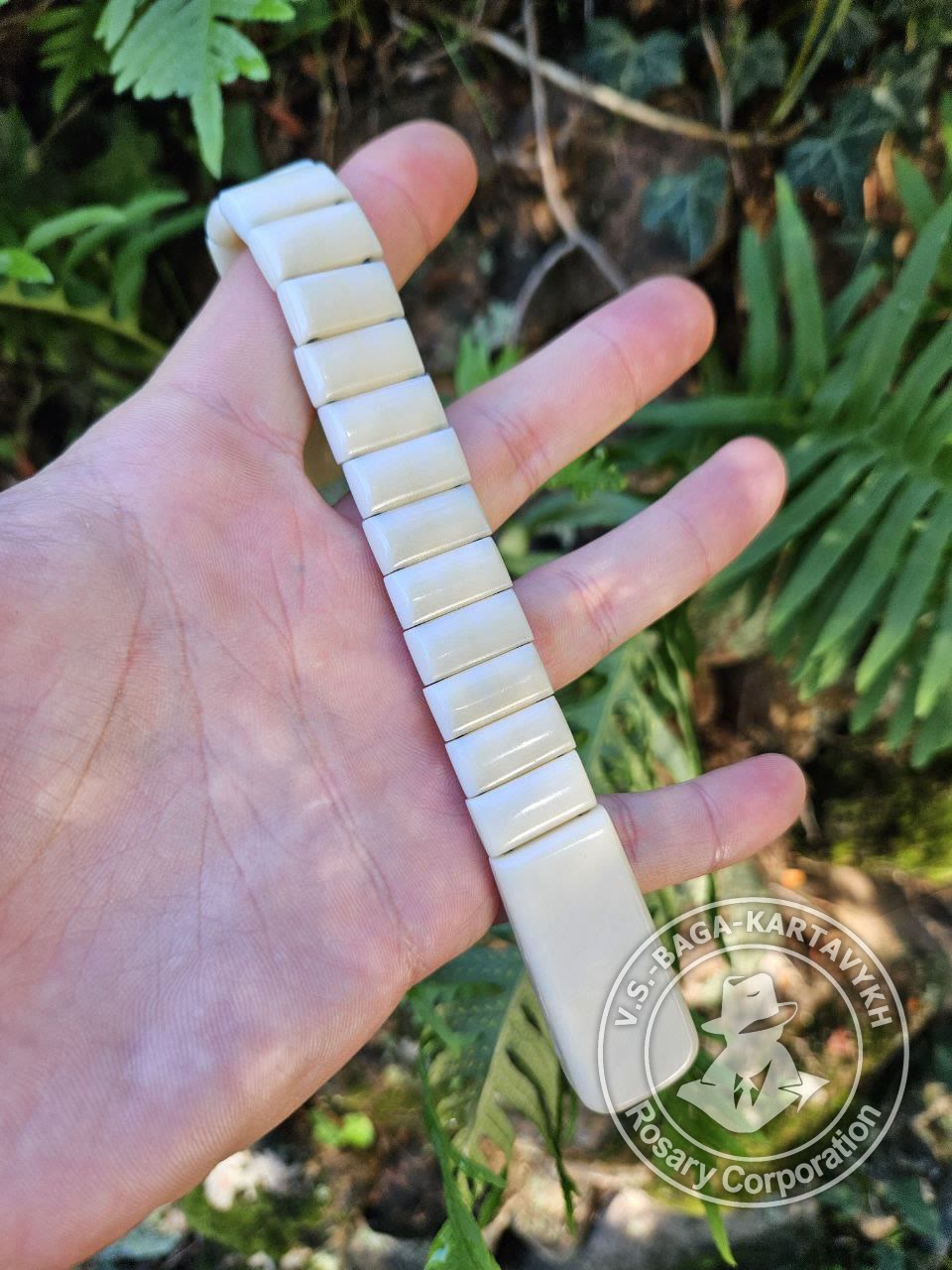 Cushions worry beads — micarta, no. 267 — 3