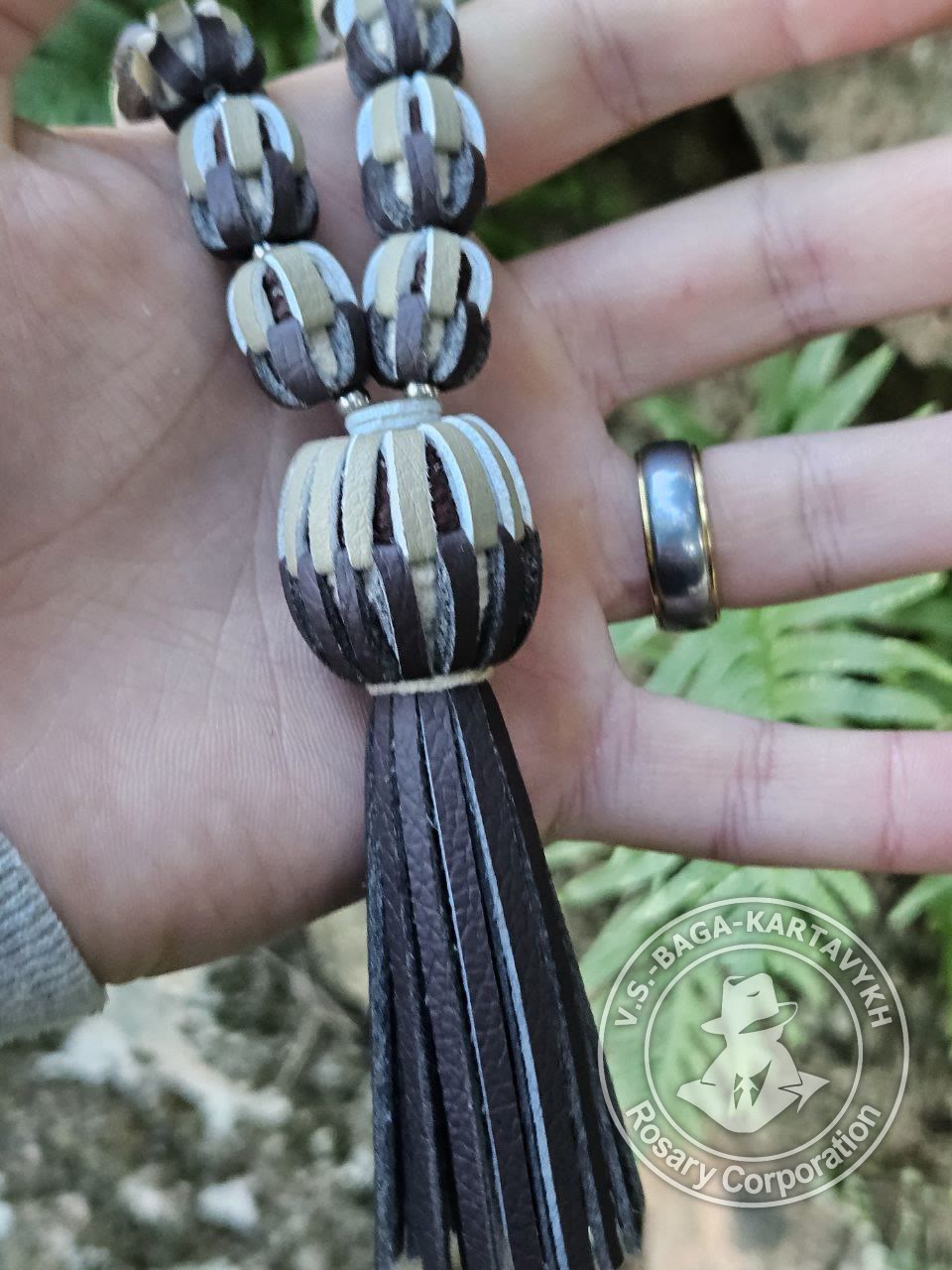 Worry beads rare material, no. 295 — 5