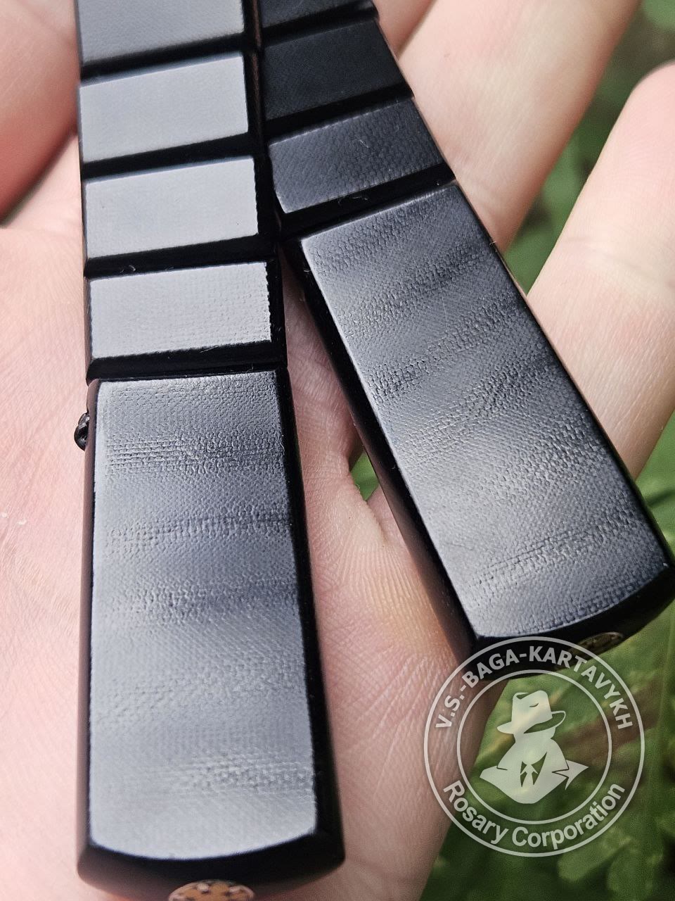 Strict classic worry beads — micarta, no. 352 — 3