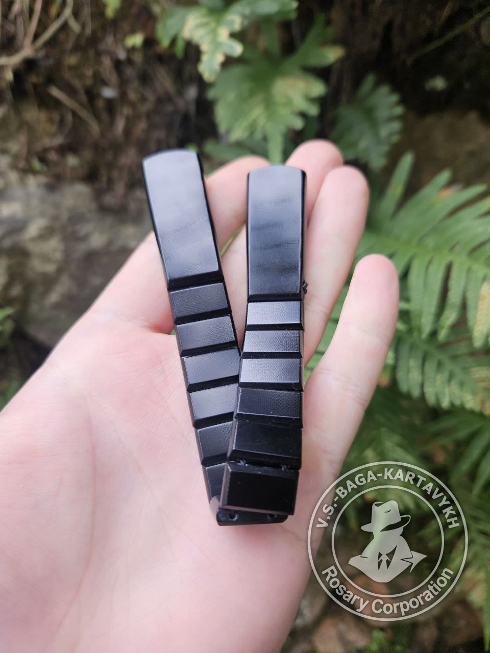Strict classic worry beads — micarta, no. 352 — 4