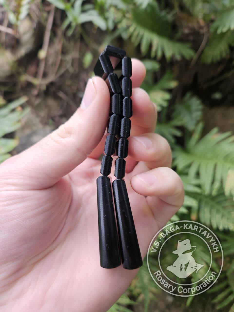 Strict classic worry beads — micarta, no. 352 — 5
