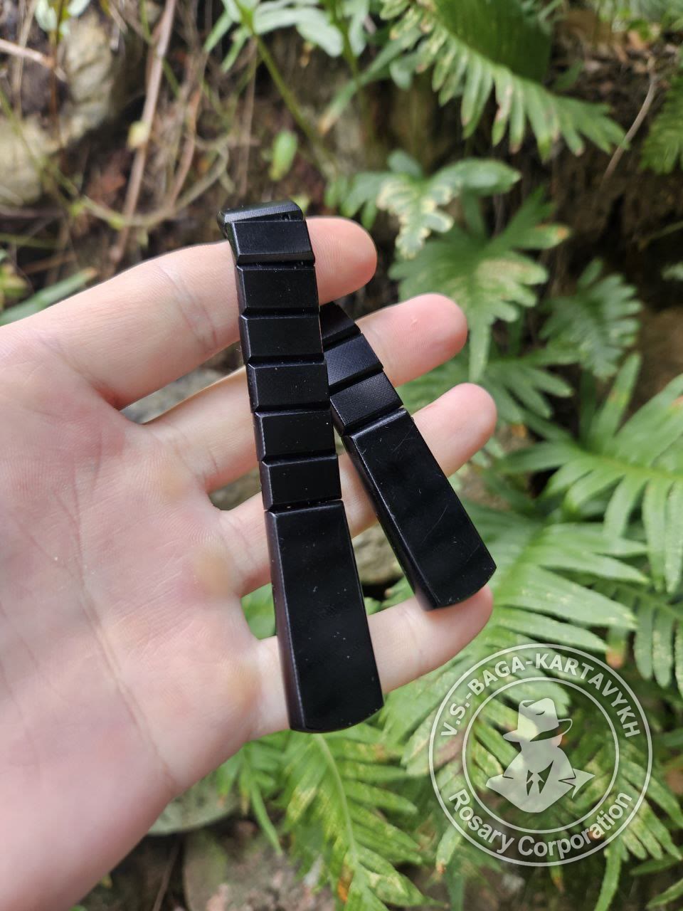 Strict classic worry beads — micarta, no. 352 — 7