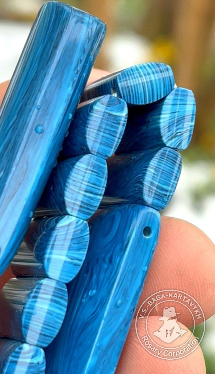 Cushions worry beads — juma, no. 379 — 2