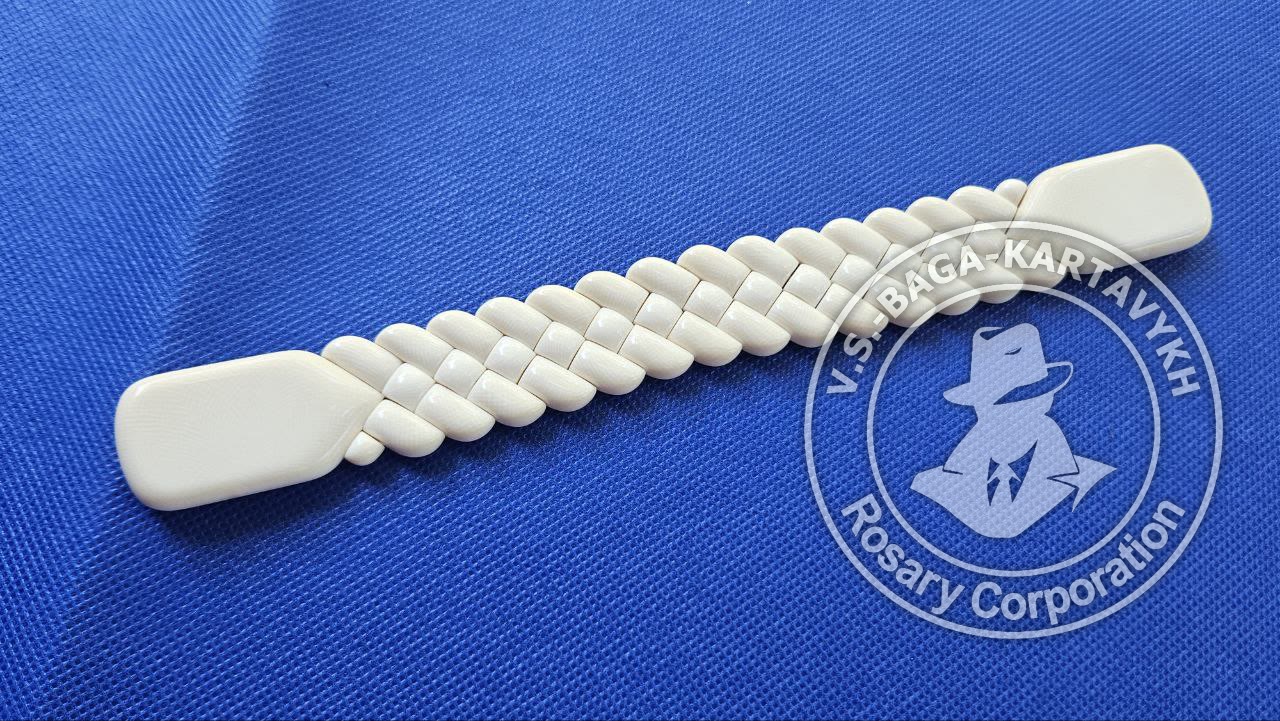 Pogon worry beads — elephant ivory, no. 42 — 4