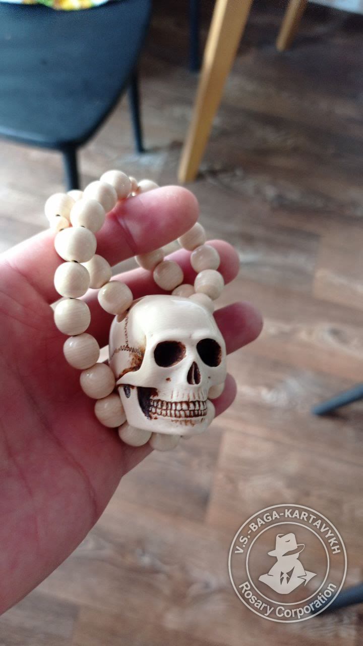 Peribory worry beads — mammoth ivory, no. 420 — 3