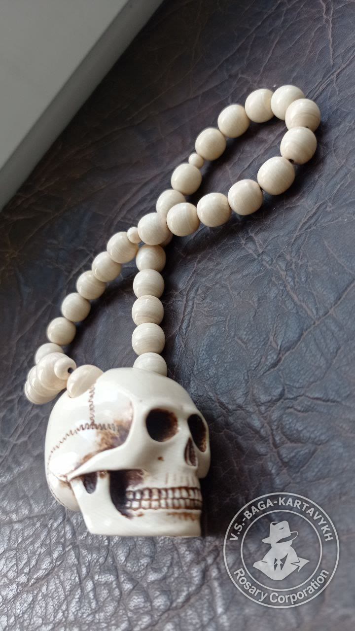 Peribory worry beads — mammoth ivory, no. 420 — 4