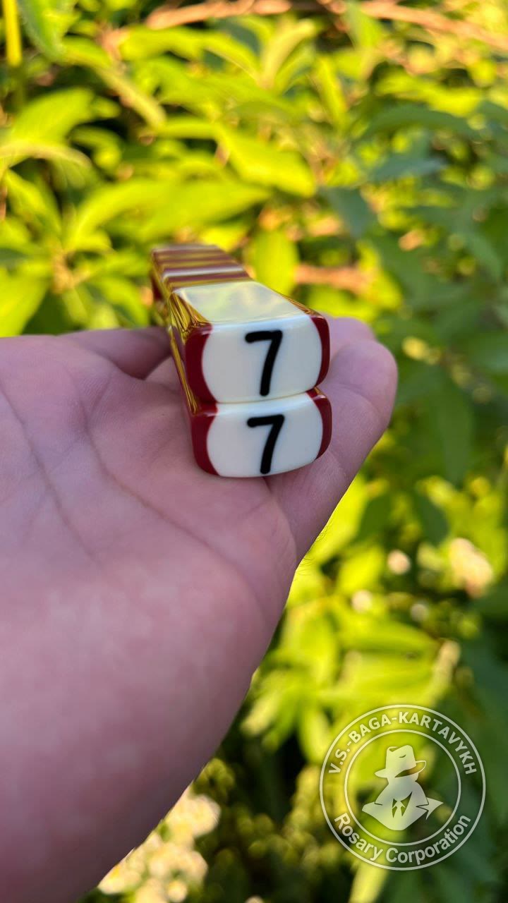 Strict classic worry beads — Aramith billiard ball, no. 423 — 3