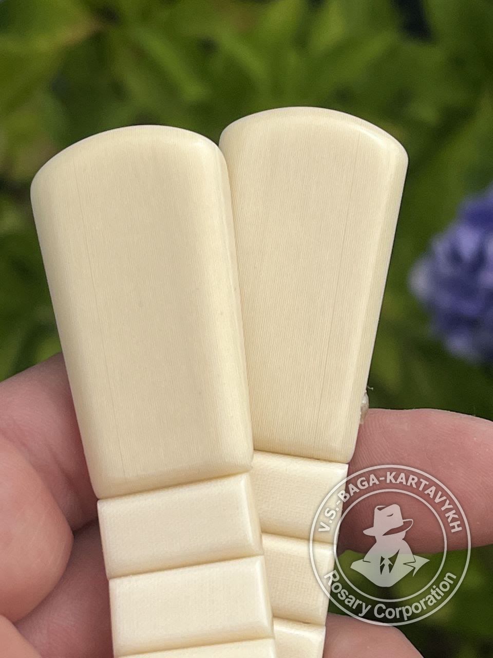 Cushions worry beads — micarta, no. 452 — 5