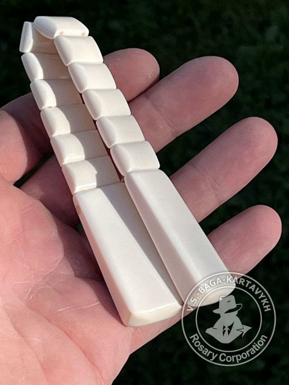 Cushions worry beads — elephant ivory, no. 475 — 3