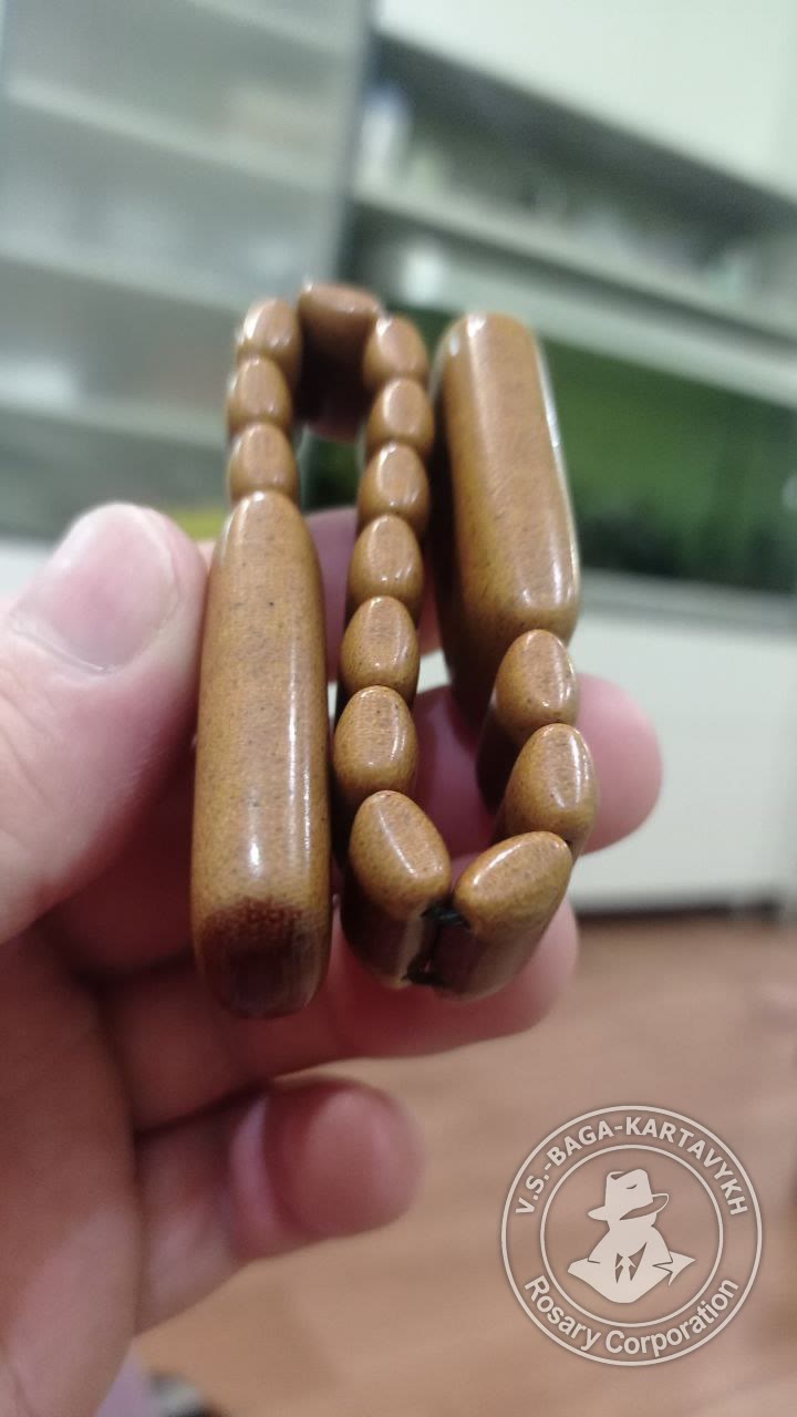 Cushions worry beads — textolite, no. 478 — 5