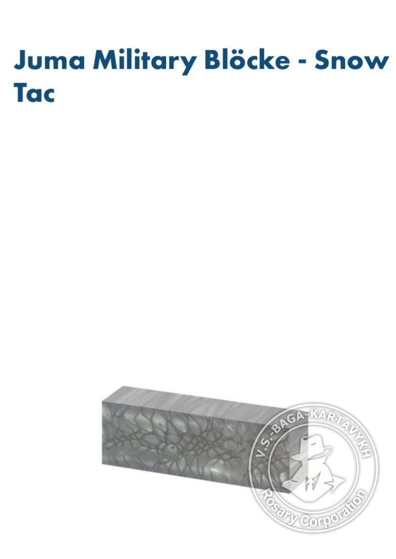 Чётки «Шестигранный погон» — Джума, №496