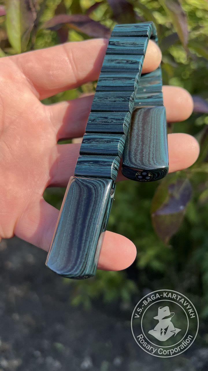 Чётки «Подушечки» — Немецкий цветной эбонит, №515 — 2