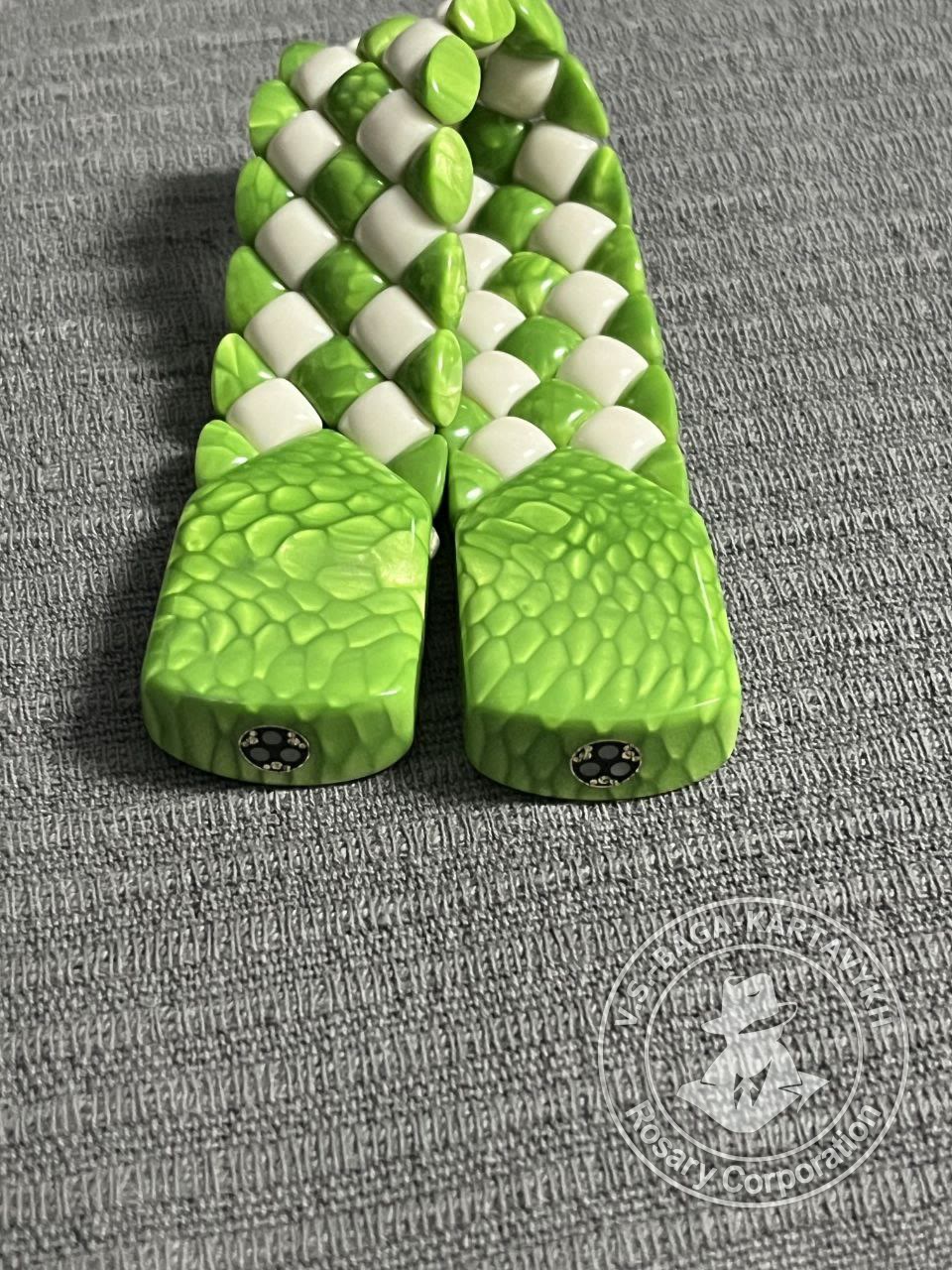 Mosaic worry beads — juma, no. 534 — 7