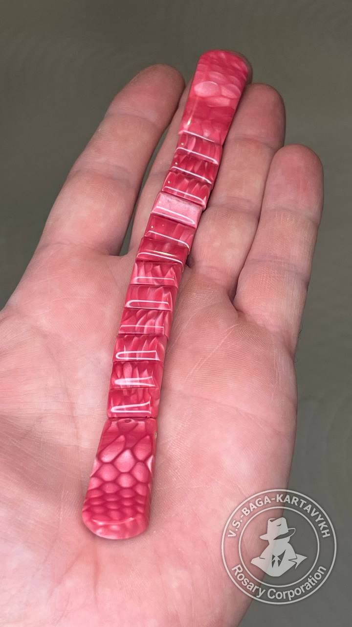 Cushions worry beads — juma, no. 570 — 2