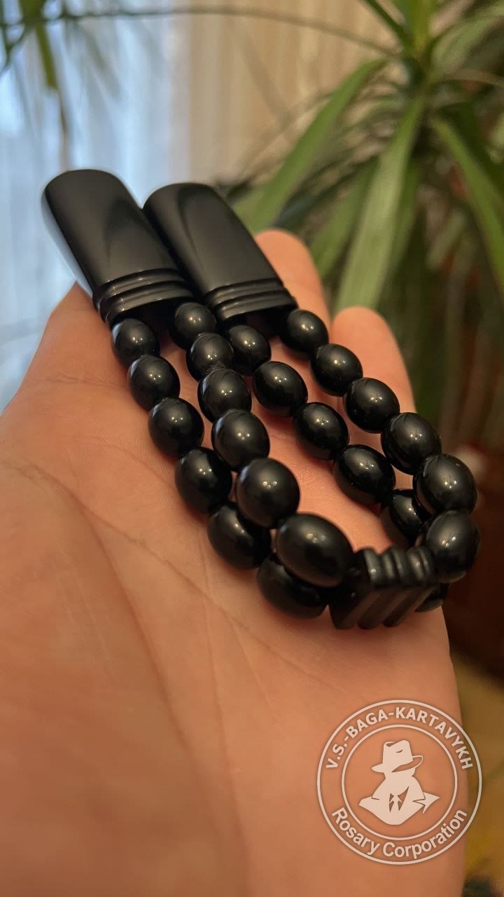 Azerbaijani worry beads — Aramith bowling ball, no. 576 — 5