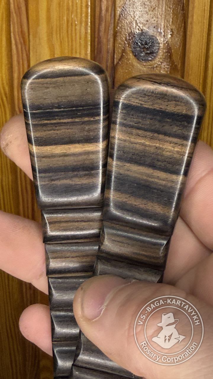 Cushions worry beads — wood, no. 618 — 4