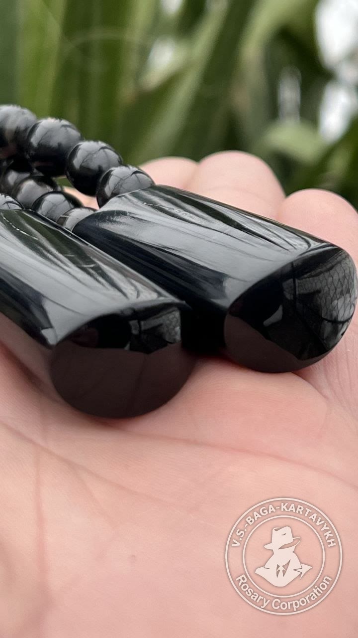 Azerbaijani worry beads — buffalo horn, no. 645 — 5