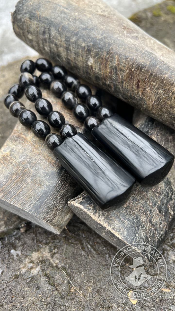 Azerbaijani worry beads — buffalo horn, no. 645 — 7
