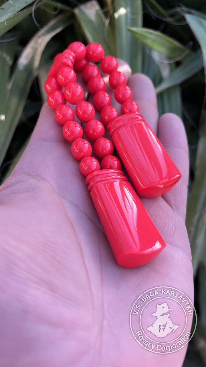 Azerbaijani worry beads — Aramith billiard ball, no. 670 — 2
