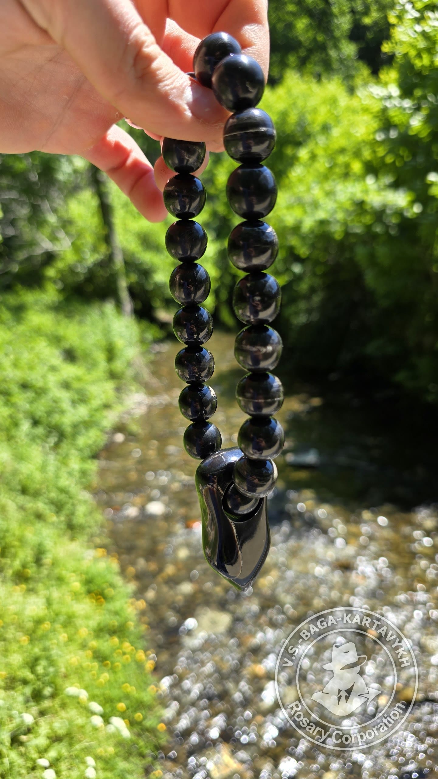 Peribory worry beads — buffalo horn, no. 767 — 4