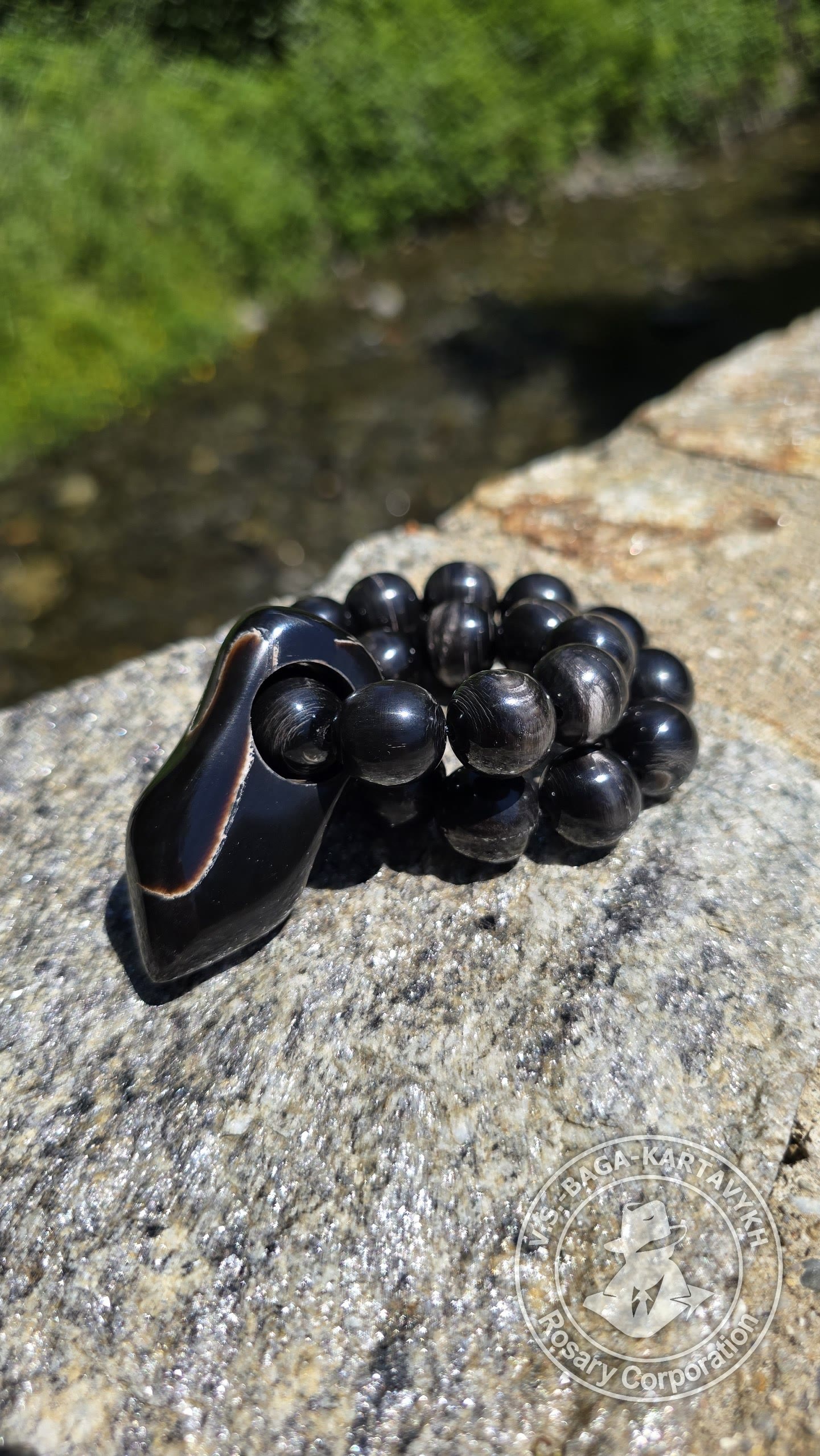 Peribory worry beads — buffalo horn, no. 767 — 6
