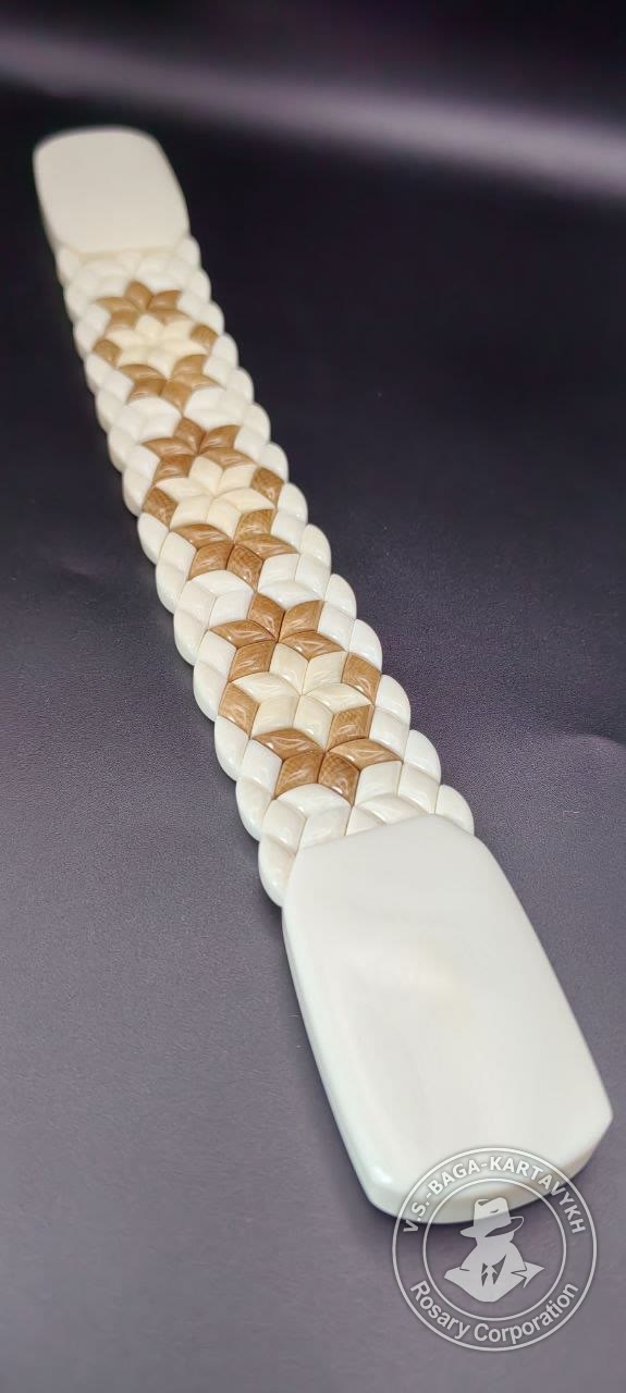 Strict classic worry beads — Soviet ebonite, no. 8 — 6
