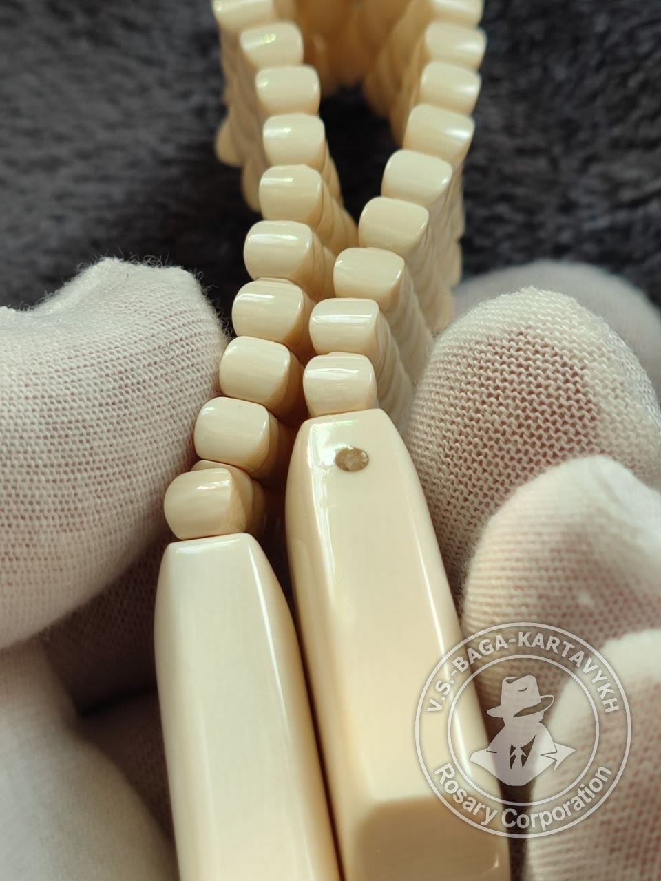 Чётки «Мозаика» — Бивень мамонта, №913, фото 8