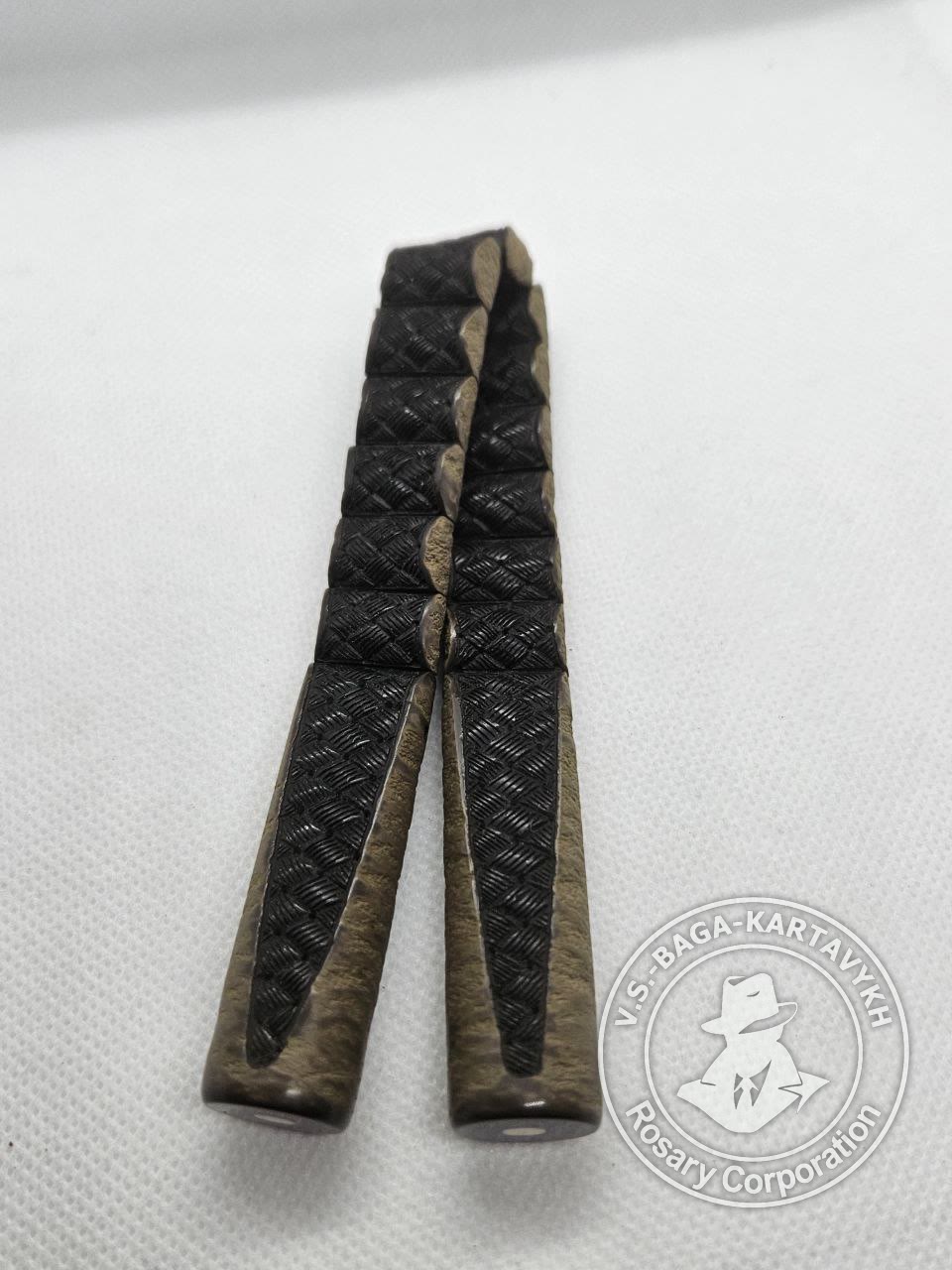 Worry beads Soviet ebonite, no. 96 — 2